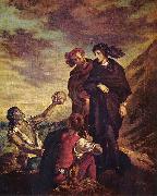 Hamlet und Horatio auf dem Friedhof Eugene Delacroix